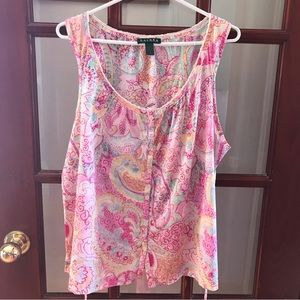 Lauren Ralph Lauren Pastel Tank